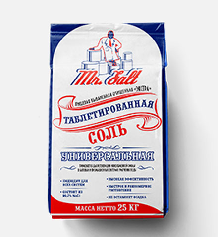 Таблетированная соль «Mr.Salt»